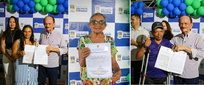 São José de Ribamar – Dr. Julinho entrega registro e títulos de propriedade a famílias no Monte Alegre…