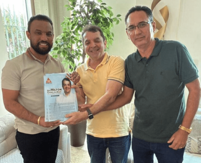 Palmeirândia – Prefeito declara apoio a Hilton Gonçalo ao Senado e amplia frente de aliados…