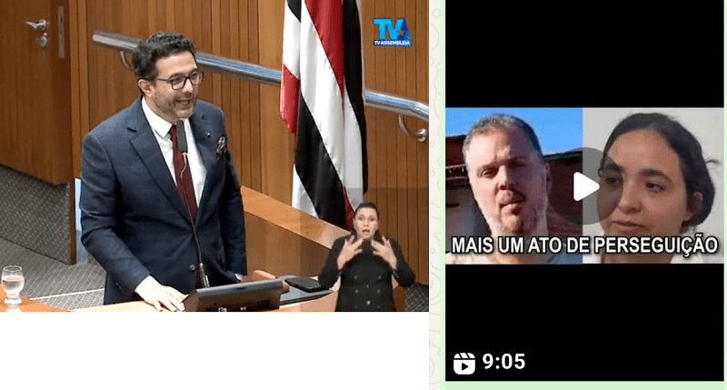 ‘Armação’ – Yglésio critica denúncia da esposa de Gilbson Cutrim contra família Brandão; em vídeo, matador negou ligação com Daniel Brandão…