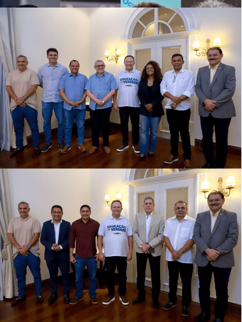 Brandão recebe representantes do PT que compõem o governo e a base aliada…