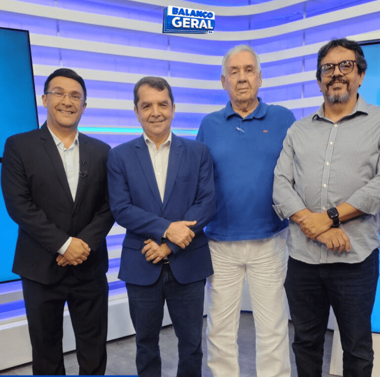 São Luís – Hilton Gonçalo visita estúdios da Tv Cidade, afiliada da Tv Record…