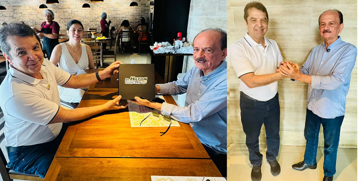 Dr. Julinho e Dr Hilton Gonçalo vão estar juntos na celebração dos 73 anos de Ribamar…