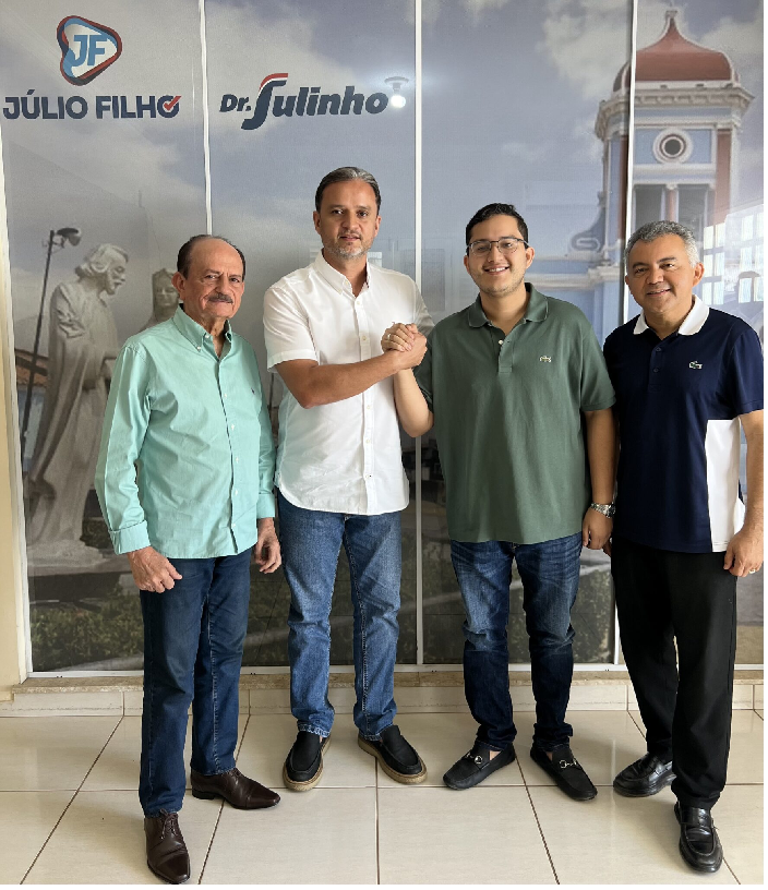 São Luís – Cleber Verde Filho oficializa apoio à pré-candidatura de Júlio Filho…
