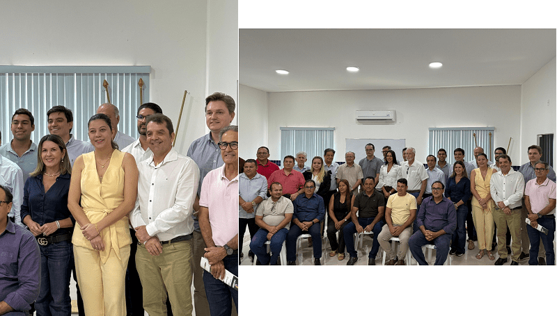 Refinaria de Bacabeira – Hilton Gonçalo participa de reunião com executivos da OIL Group