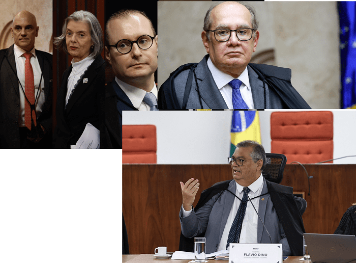 ‘Pacote’ – Eduardo Bolsonaro age por sanções a Dino, Zanin, Cármen Lúcia e Gilmar Mendes, via Magnitsky…