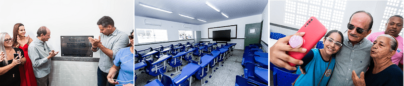 São José de Ribamar – Dr. Julinho inaugura Escola Municipal do Parque Vitória totalmente reformada e anuncia construção de UBS no Alto do Turu …