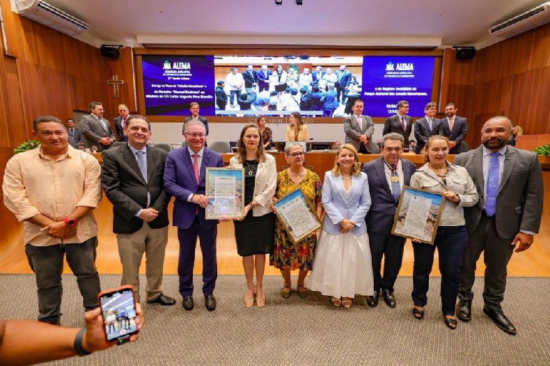 Assembléia e TJMA celebram entrega do Registro Imobiliário do Parque Nacional dos Lençóis Maranhenses…