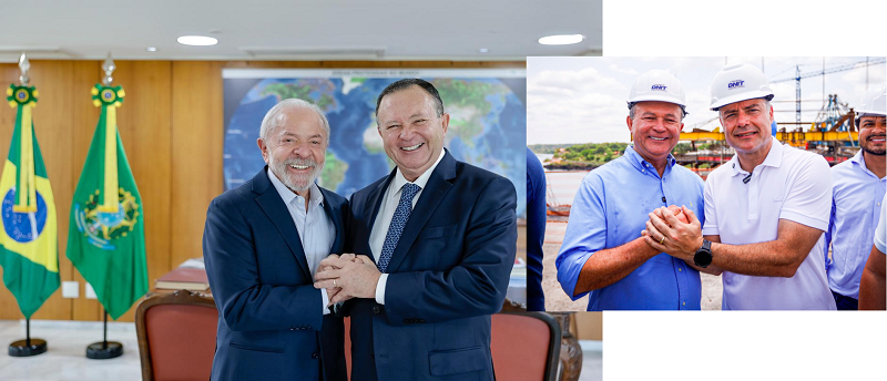 ‘Popularidade em Alta’-  Brandão alinhado  com a União; Renan Filho reafirma que nova Ponte JK será entregue ainda em 2025…