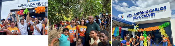 Bacabeira  – Município celebra 31 anos com grandes inaugurações e avanços em todas as áreas…