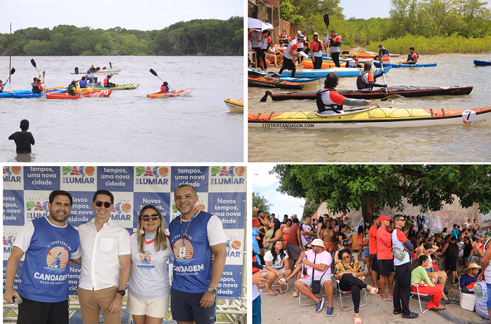 Paço do Lumiar – Município realiza 1º Festival de Canoagem e movimenta esporte e turismo…