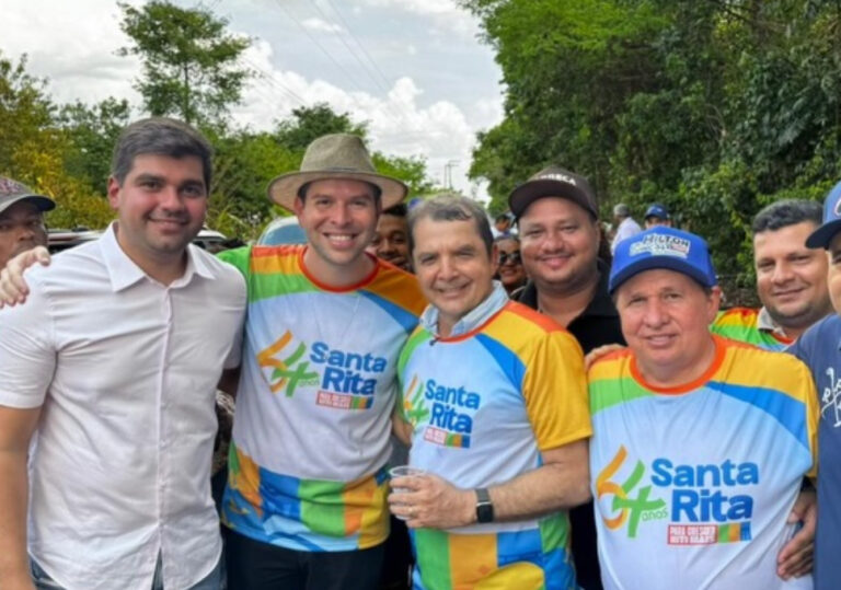Santa Rita – Ao lado de Hilton Gonçalo, deputado federal Marreca Filho participa de inaugurações…