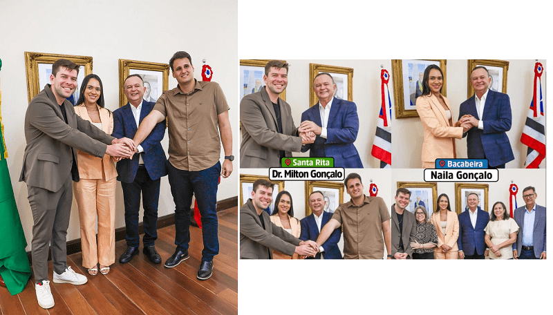 Bacabeira e Santa Rita – Prefeitos do Grupo Gonçalo ‘aderem’ ao municipalismo de Brandão…
