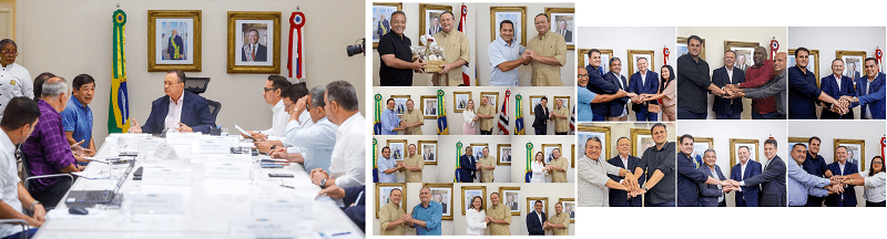 ‘Governo Municipalista’ – Brandão alcança marca de 176 prefeitos recebidos no Palácio dos Leões…