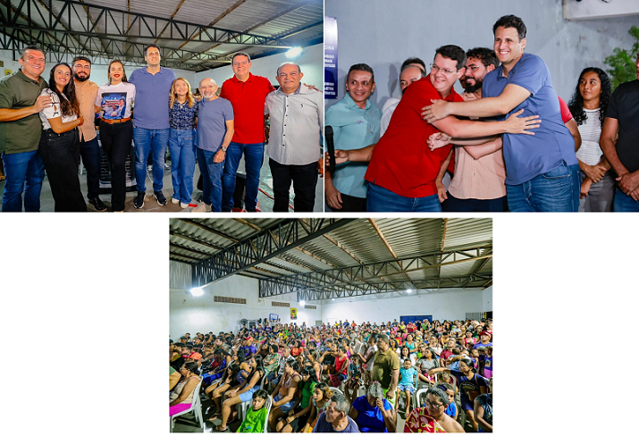 São José de Ribamar – Dudu Diniz lidera multidão  em apoio a Orleans Brandão…