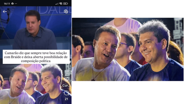 ‘Tontura’ –  Camarão vira ‘laranja’ de Braide, mesmo sem saber se  carcamano é pré-candidato…