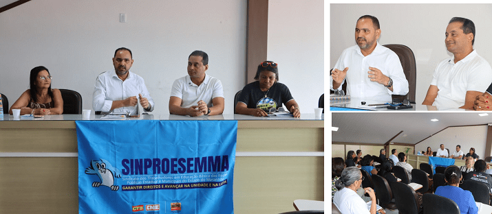 ‘Educação’ – Sinproesemma recebe senador Weverton Rocha…