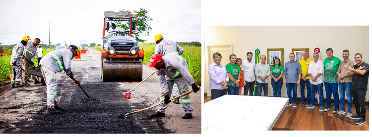 Baixada Maranhense – Em reunião, comissão agradece Brandão por recuperação da MA-014…