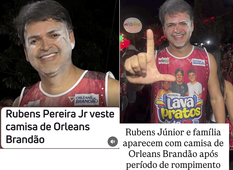 Rubinho aproveita pra ‘pular’ durante lava-pratos…