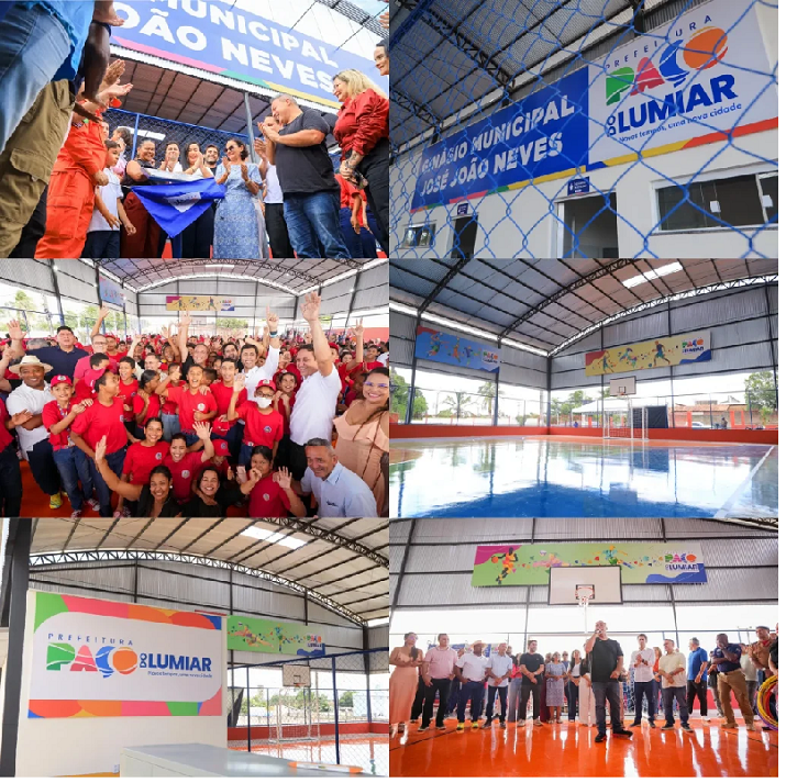 Paço do Lumiar – Prefeito Fred Campos entrega 13ª quadra poliesportiva e amplia investimentos no esporte…