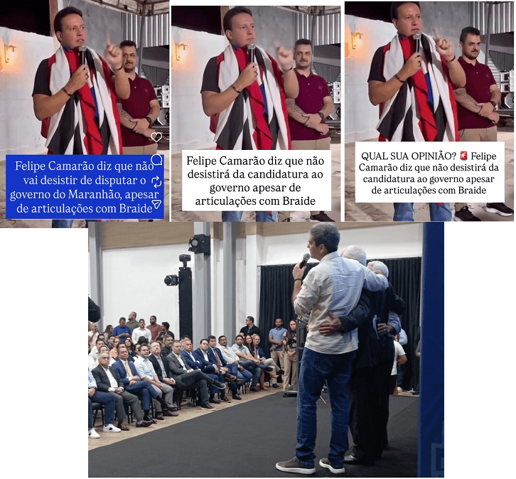 Sem expectativa de poder, Camarão é largado a própria sorte por dinocomunistas…