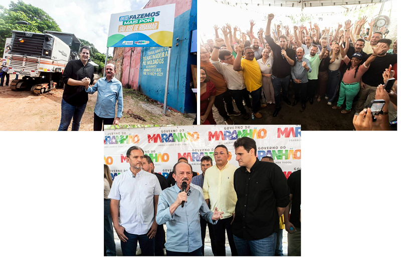 São José de Ribamar -Dr. Julinho, em parceria com o governo, assina ordem de serviço para pavimentação asfáltica de mais de 10 quilômetros…