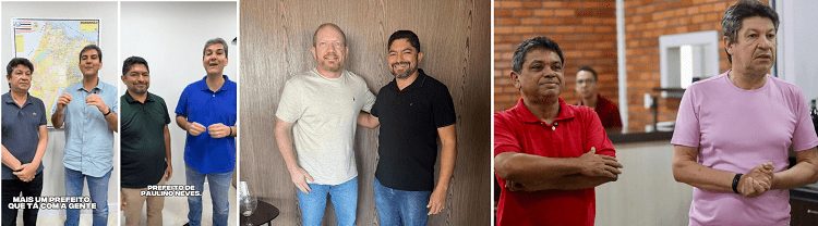 Apoio ou coincidência? Aliados de Márcio Jerry e Othelino são os dois únicos prefeitos com Braide…