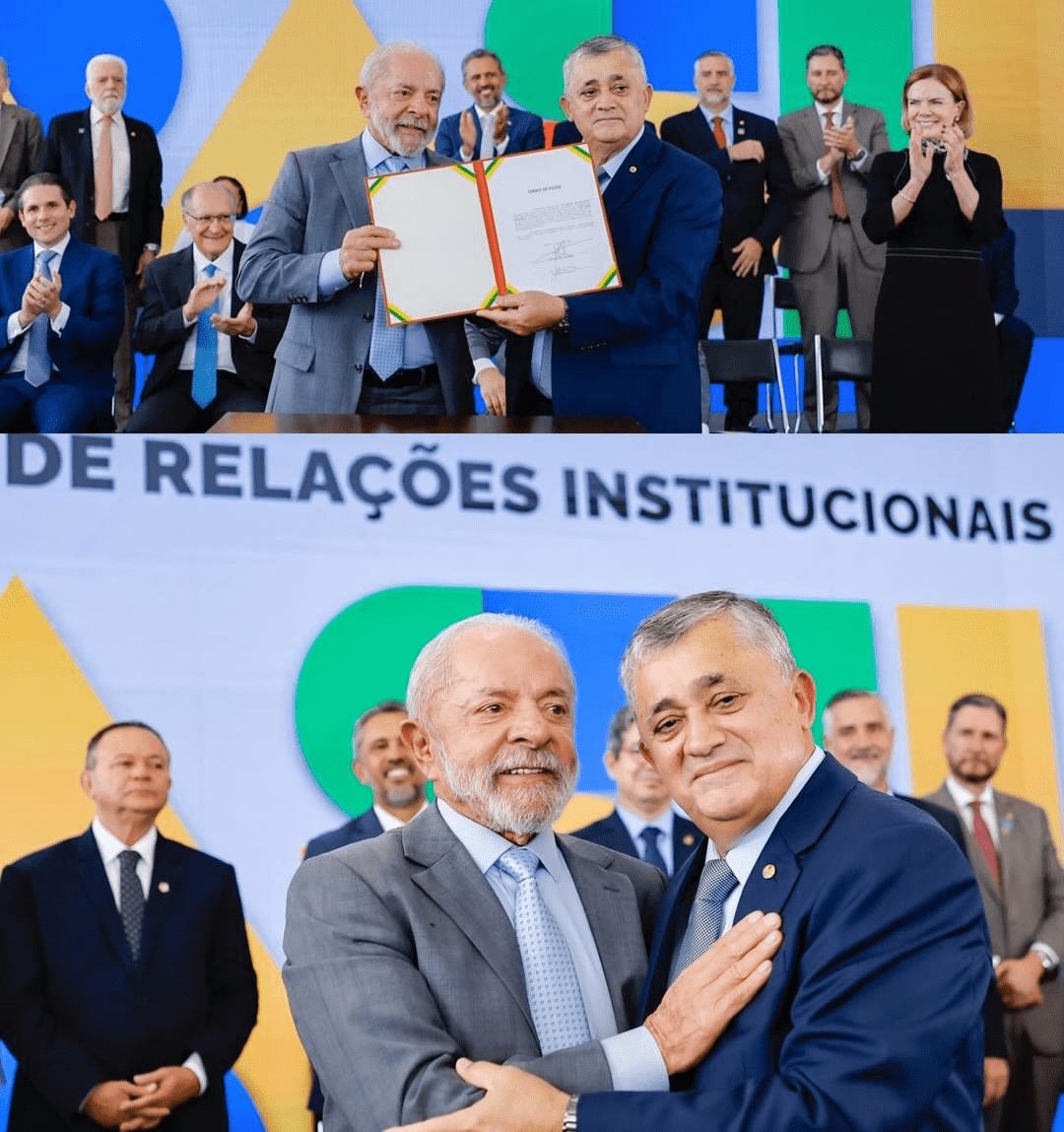Brasília – Brandão é prestigiado por Lula em posse de novo ministro…