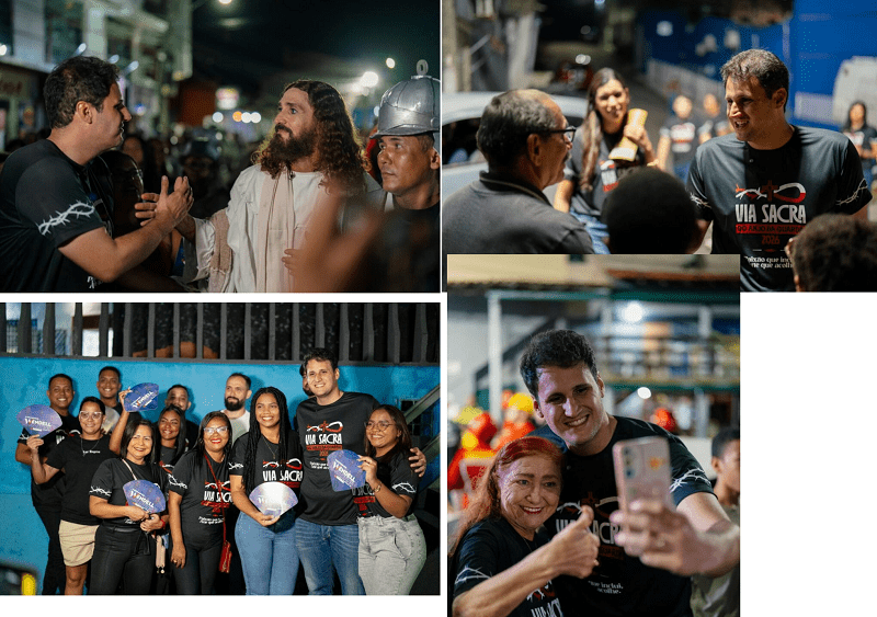 Orleans Brandão prestigia Via Sacra do Anjo da Guarda e destaca força do espetáculo para a cultura maranhense…